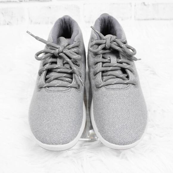 Allbirds Womens Gray Merino Wool Athletic Sneakers Size 8 Runner Up Mizzle - Picture 3 of 8